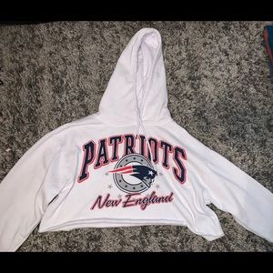 Patriots crop sweatshirt